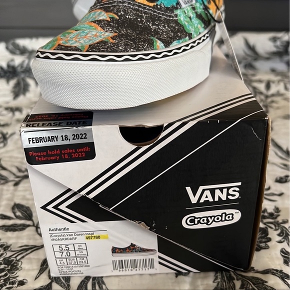 Van Doren Crayola Vans NWT - Picture 2 of 4